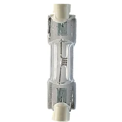 Halogen-Glødepære til Flyveplads belysning, tosoklede, fatning R7s 100 Watt / 6, 6 A