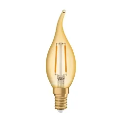Glødepære kerteformet windblast ESSENCE AMBIENTE LUX CA22 E14 2,5W 220lm 2400K 300° CRI >80 