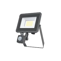 Projektørlys STAR 3000/840 BK SENSOR med sensor, vipbar, omskiftelig IP65, sort 