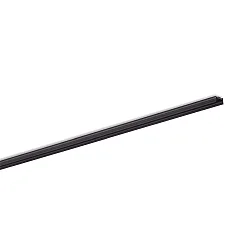 U profile SMALL U FLAT F 17/10 B1C1, black