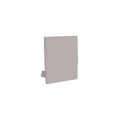 Endkappe MEDIUM U, hvid