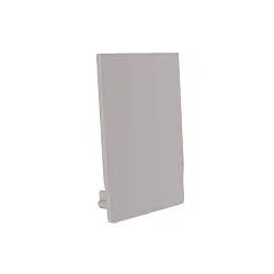 Endkappe PROFILE MEDIUM U, hvid
