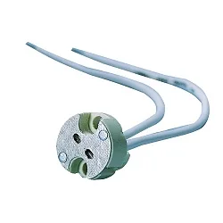 Sokkel G4-GY6.35 2-polet, universal, hvid