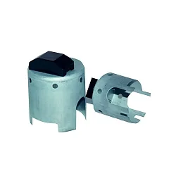 Installationskrukke 68MM mekanisk, sort, stål