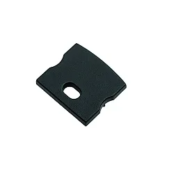 Endkappe RU-65512/ -3  , sort