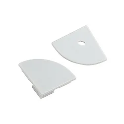 Endkappe RU-65655 + RU-65312 , aluminium