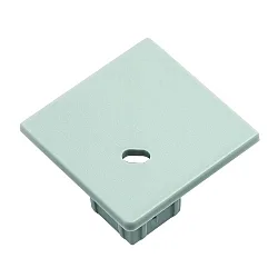 Endkappe RU-65655 + RU-65322 , aluminium