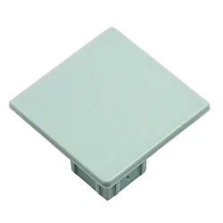 Endkappe RU-65655 + RU-65322 , aluminium