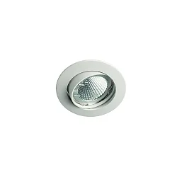 Indbygnings loftlampe MR16 svingbar IP20, pulverlakeret, hvid