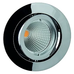 Indbygningslampe MR16 svingbar IP20, chrom