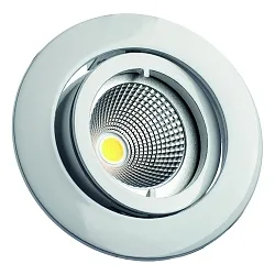 Alu die-cast Recessed spot for MR11, without Snap ring, swivelling, IP20, white