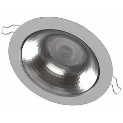 Downlight CYRA+ M - Ø 237MM / CRI80 stiv, multipower, on/off IP20, trafik hvid 