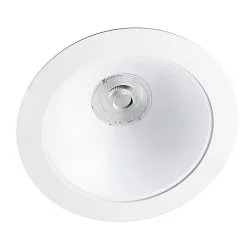Downlight CYRA+ S - Ø 207MM / CRI80 stiv, DALI styrbar, multipower IP20, trafik hvid dæmpbar