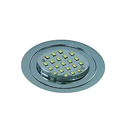 Downlight LARA rund IP40, chrom dæmpbar