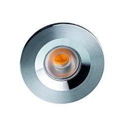 Indbygningslampe MELIMAR LED IP40, aluminium dæmpbar 325lm 2900-3100K CRI 80-89