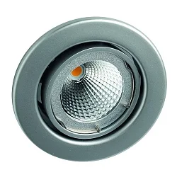 Indbygningslampe MR16 svingbar IP20, chrom mat