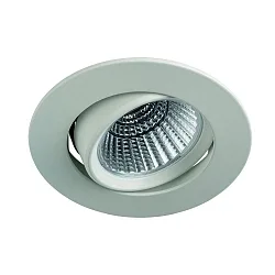 Indbygningslampe BAN COB rund, svingbar, konstant strøm IP40, hvid dæmpbar 7W 620lm 2700K 40° CRI 90-100