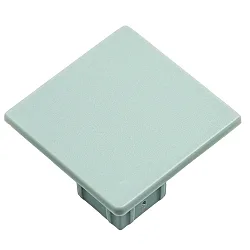 Endkappe EP30/30 firkantet, aluminium