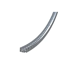 profile VARDAFLEX PLATIN 272° TVQ - 1M flexible, aluminium