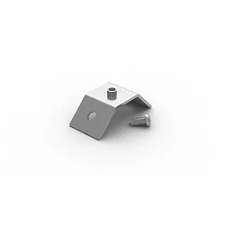 Monteringsbeslag PFH351 - 45° - VARDAFLEX PLATIN tilbøjelig, aluminium