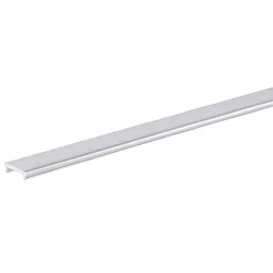 tilbehør profil dæksel KSP18/34 / 2M OPAL 2M flad, skylle, opal hvid 200cm
