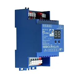 DALI dæmper OLED DALI-2 PUSH DIM DT8 / DC / 12+24V / SLAVE PWM 4 kanal, blå