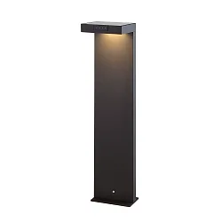 battery solar lamp ALA GROUND MAXI with sensor IP65, graphite grey