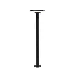 genopladelig solcellelampe KEOPE GROUND med sensor IP65, grafit grå