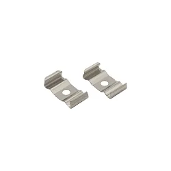 LUXI LINK Montageclip med skrue, 2 stk, flad