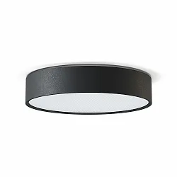 overflade lampe DISC IP20, sort dæmpbar