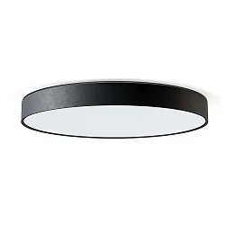 overflade lampe DISC IP20, sort dæmpbar