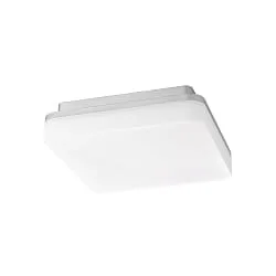 overflade lampe SQUARE 22 IP54, sølv 