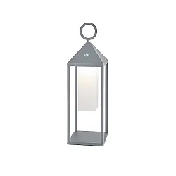 battery table lamp NUPHARE with touch dimmer IP54, anthracite dimmable