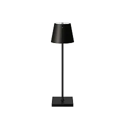 Batteri bordlampe NUINDIE TANGO IP20, grafit grå dæmpbar
