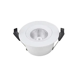 Downlight ARGENT svingbar, Bluetooth styrbar, Casambi IP54, hvid dæmpbar
