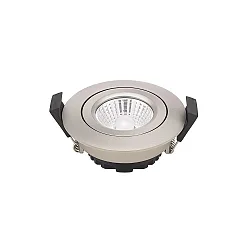 Indbygningslampe DILED 68 svingbar IP20, stål dæmpbar 6W 370lm 2700K 36° 36° CRI 95