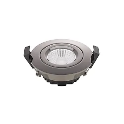 recessed luminaire DILED 68 swivelling IP20, chrome, black dimmable 6W 380lm 3000K 36° 36° CRI 95