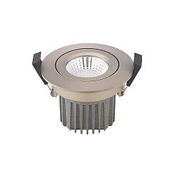 Indbygningslampe DILED 68 svingbar IP20, stål dæmpbar 10W 640lm 2700K 36° 36° CRI 95