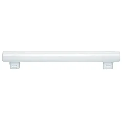 LED Lineær lyskilde LUXAR 2-fatning 827, 230V, Ø 3cm / L 30cm, S14s, 7W 2700K 500lm 270°, ikke dæmpbar, opal