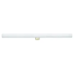 LED Lineær lyskilde LUXAR 1-fatning 827, 230V, Ø 3cm / L 50cm, S14d, 9W 2700K 700lm 270°, ikke dæmpbar, opal
