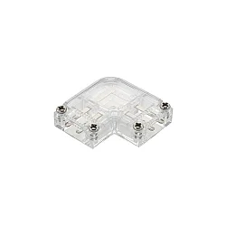 90° samlestykke til 230V højspænding LED Strips med 1.5cm bredde, transparent