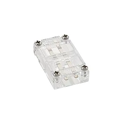 Forlænger til 230V højspænding LED Strips med 1.5cm bredde, transparent