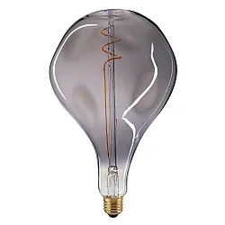 LED Deko Spiral Filament lyskilde GIANTLAMPE DROP TITAN, 230V, Ø 16.5cm / L 28cm, E27, 5W 2200K 90lm 360°, CRI 90, dæmpbar
