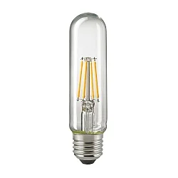 LED Filament lyskilde RØR T32, 230V, Ø 3.2cm / L 12.7cm, E27, 4.5W, 2700K 470lm 300°, dæmpbar, klar