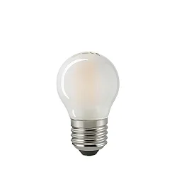 LED Filament lyskilde BOLD, 230V, Ø 4.5cm / L 7.8cm, E27, 6W 2700K 806lm 300°, dæmpbar, mat