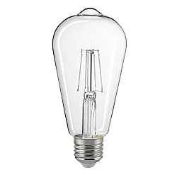 Lyskilde Edison pæreformet 7W 806lm 2700K 300° CRI 90 dæmpbar