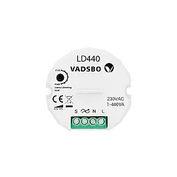 Dæmper 0-100%, 1-440W hvid