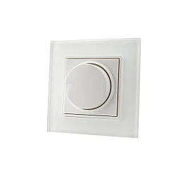 luxigent Væg fjernbetjening drejeknap 1 kanal, CCT - Tunable White, Rækkevidde 20-30m, fladt design, ramme afta