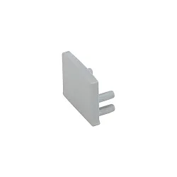 Endehætter til Overflade profil 13, flush, 2 stk.