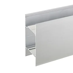 Vægprofil UP & DOWN 27 KONVERTER - til LED Strips op til 2.71cm bredde, med plads til konverter op til 4 x 2.2cm, længde 200cm